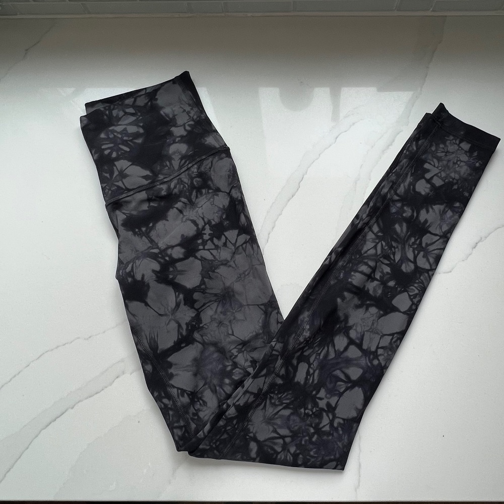 lululemon High-Rise Pant Diamond Dye Pitch Grey Graphite Grey